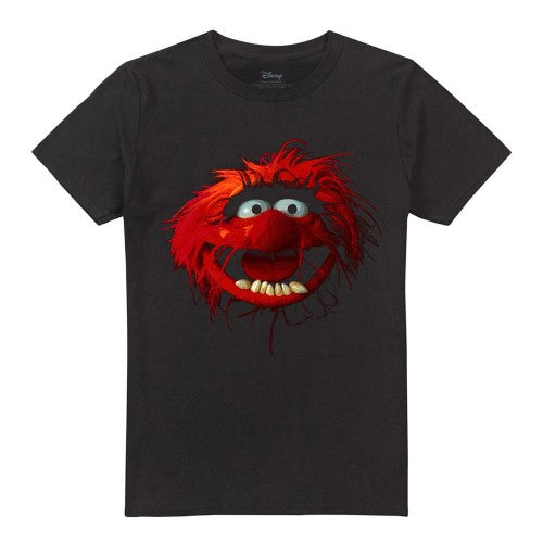 Front - The Muppets Unisex Adult Animal Face T-Shirt