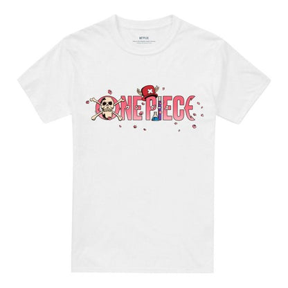 Front - One Piece Unisex Adult Chopper Sakura Cherry Blossom T-Shirt