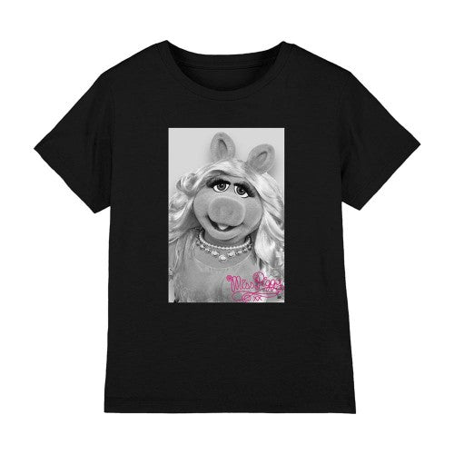 Front - The Muppets Childrens/Kids Miss Piggy Signature T-Shirt