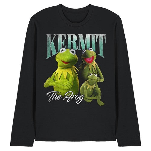 Front - The Muppets Unisex Adult Kermit Homage T-Shirt