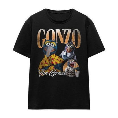 Front - The Muppets Womens/Ladies Gonzo Homage T-Shirt