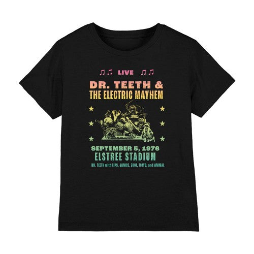Front - The Muppets Childrens/Kids Dr Teeth and the Electric Mayhem Poster T-Shirt