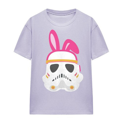 Front - Star Wars Womens/Ladies Easter Bunny Stormtrooper T-Shirt
