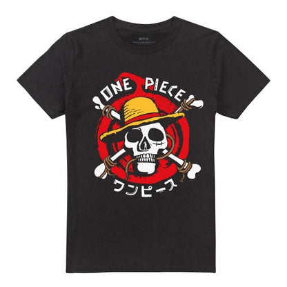Front - One Piece Unisex Adult Devil Fruits Skull T-Shirt