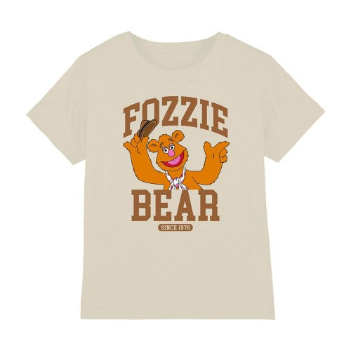 Front - The Muppets Childrens/Kids Fozzie Bear Collegic T-Shirt
