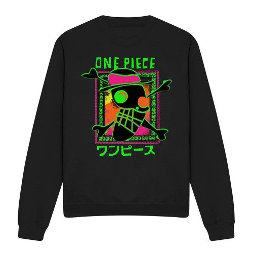 Front - One Piece Unisex Adult Abstract Sweatshirt