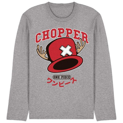 Front - One Piece Unisex Adult Tony Tony Chopper Long-Sleeved T-Shirt