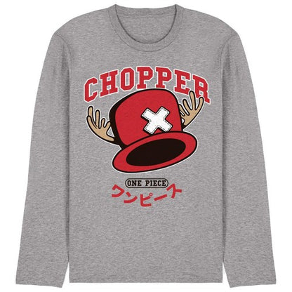 Front - One Piece Unisex Adult Tony Tony Chopper Long-Sleeved T-Shirt