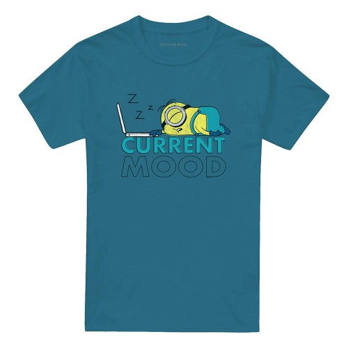 Front - Despicable Me Unisex Adult Monday Mood Minions T-Shirt