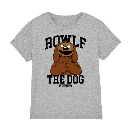 Front - The Muppets Childrens/Kids Rowlf The Dog Collegic Ringspun Cotton T-Shirt