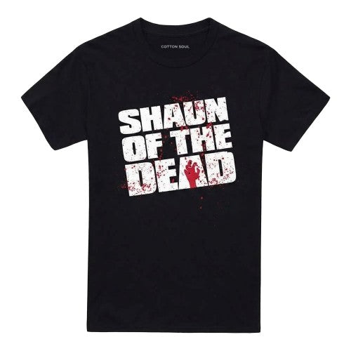Front - Shaun Of The Dead Unisex Adult Logo T-Shirt