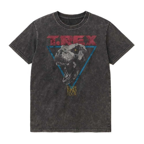 Front - Jurassic Park Unisex Adult Trex Vintage T-Shirt
