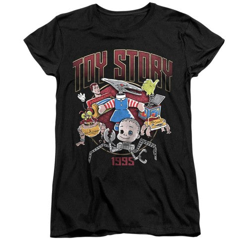 Front - Toy Story Womens/Ladies Sid´s Toys Rock Fitted T-Shirt