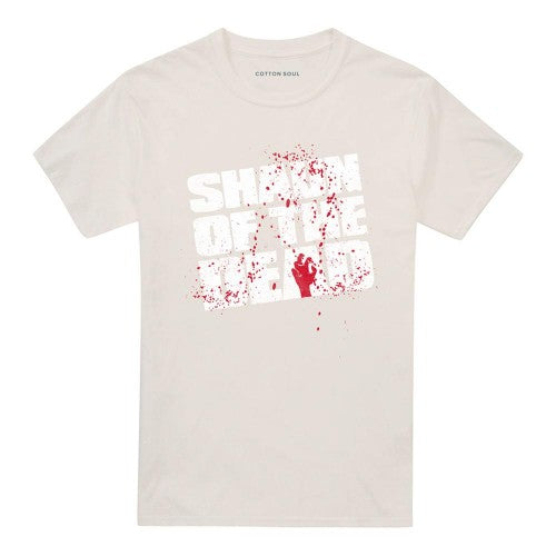 Front - Shaun Of The Dead Unisex Adult Logo Ringspun Cotton T-Shirt