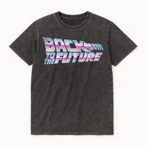 Front - Back To The Future Unisex Adult Hoverboard Advert Ringspun Cotton T-Shirt