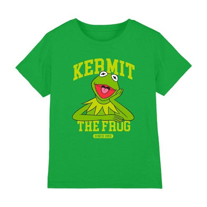 Front - The Muppets Childrens/Kids Kermit Collegic T-Shirt