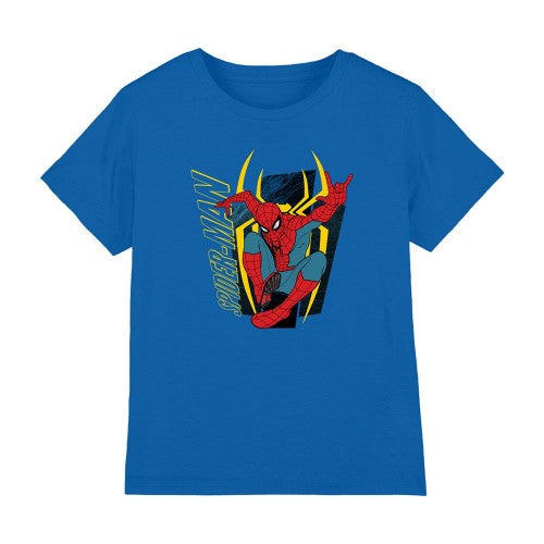 Front - Spider-Man: Brand New Day Childrens/Kids Jumping Hero T-Shirt