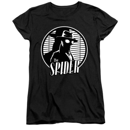 Front - Spider-Noir Womens/Ladies Spotlight Fitted T-Shirt