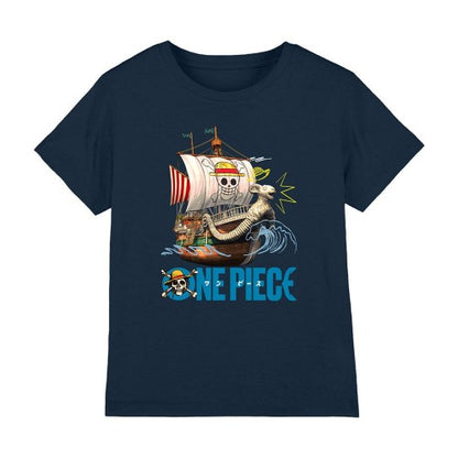 Front - One Piece Childrens/Kids Going Merry Doodles T-Shirt