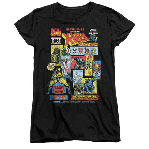 Front - X-Men Womens/Ladies Fitted T-Shirt