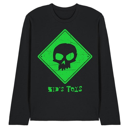Front - Toy Story Unisex Adult Logo Ringspun Cotton Long-Sleeved T-Shirt