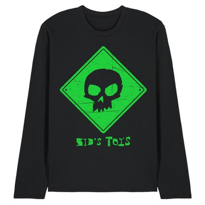 Front - Toy Story Unisex Adult Logo Ringspun Cotton Long-Sleeved T-Shirt
