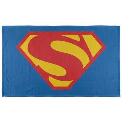 Front - Superman Shield Blanket