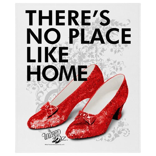 Front - The Wizard Of Oz There´s No Place Like Home Blanket