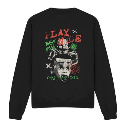 Front - Toy Story Unisex Adult Toys Can See Long-Sleeved Sweatshirt