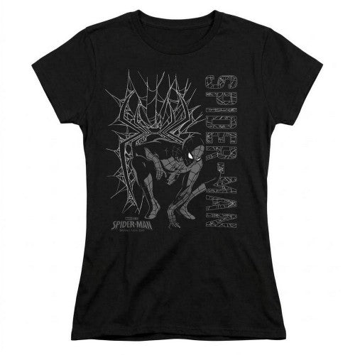 Front - Spider-Man: Brand New Day Womens/Ladies Web Hero Fitted T-Shirt