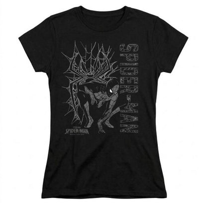 Front - Spider-Man: Brand New Day Womens/Ladies Web Hero Fitted T-Shirt