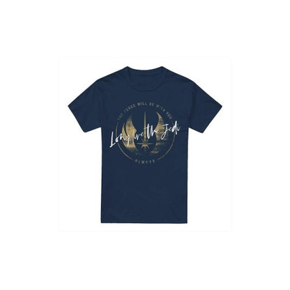 Front - Star Wars Mens Long Live The Jedi Obi Wan Kenobi T-Shirt