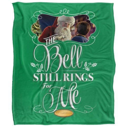 Front - The Polar Express The Bell Still Rings For Me At Christmas Blanket