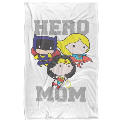 Front - Justice League Womens/Ladies Hero Mom Blanket