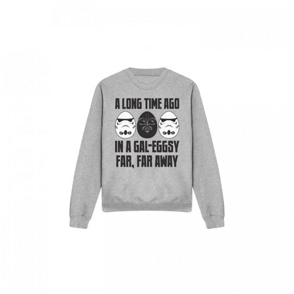 Front - Star Wars Unisex Adult GalEggsy Far, Far Away Sweatshirt