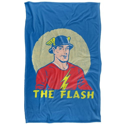 Front - The Flash Soft Circle Blanket