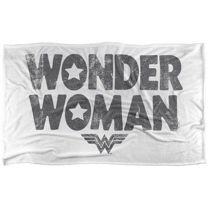 Front - Wonder Woman Star Logo Blanket