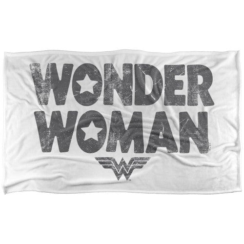 Front - Wonder Woman Star Logo Blanket
