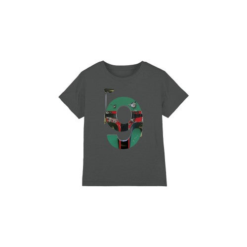 Front - Star Wars Childrens/Kids 9 Boba Fett T-Shirt