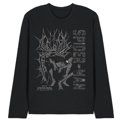 Front - Spider-Man: Brand New Day Unisex Adult Web Hero Long-Sleeved T-Shirt