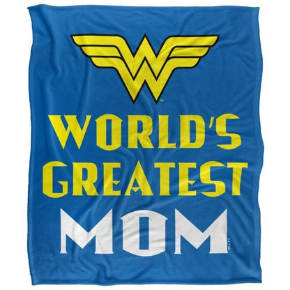 Front - Wonder Woman World´s Greatest Mom Throw