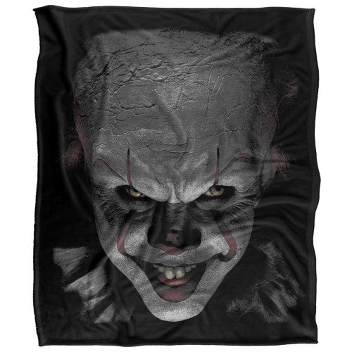 Front - It Face Pennywise Blanket
