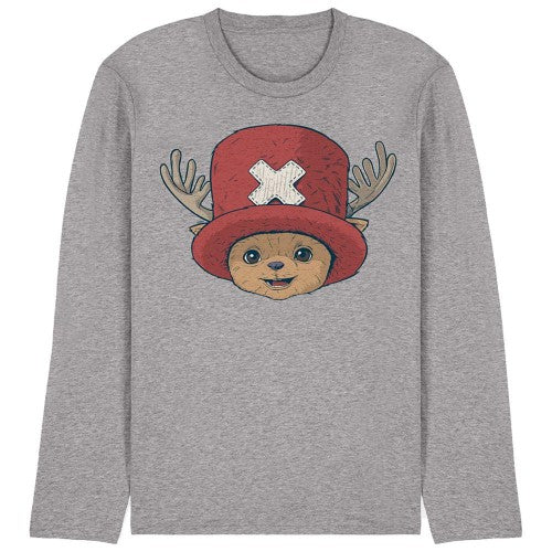 Front - One Piece Unisex Adult Tony Tony Chopper Long-Sleeved T-Shirt