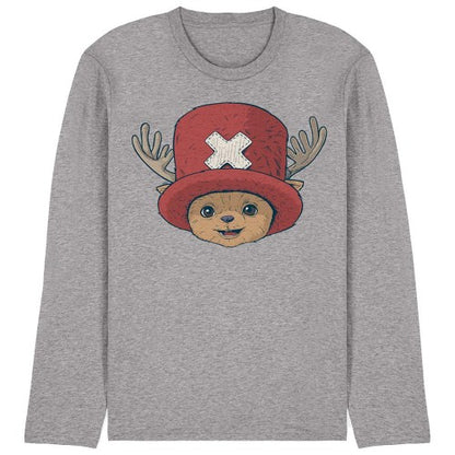 Front - One Piece Unisex Adult Tony Tony Chopper Long-Sleeved T-Shirt