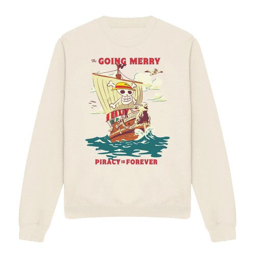 Front - One Piece Unisex Adult Going Merry Sweatshirt