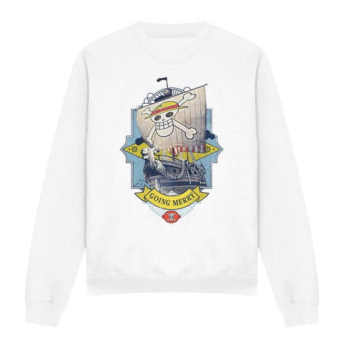 Front - One Piece Unisex Adult Going Merry Sweatshirt