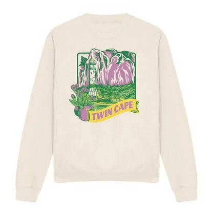 Front - One Piece Unisex Adult Midweight Sweatshirt