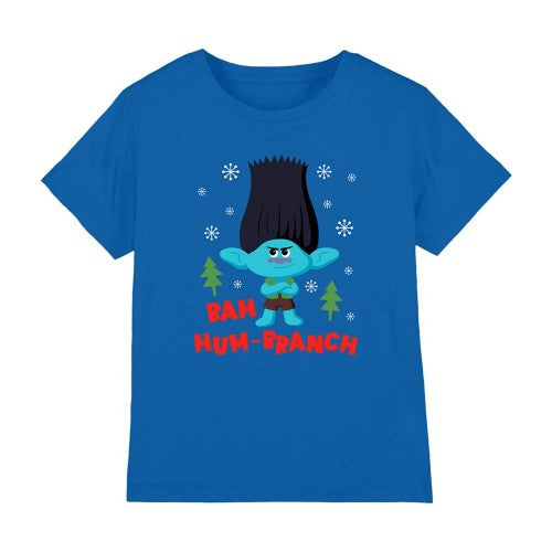 Front - Trolls Childrens/Kids Bah Humbranch T-Shirt