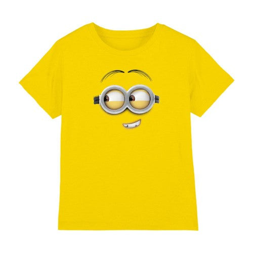 Front - Minions Childrens/Kids Cheeky Face Minions T-Shirt