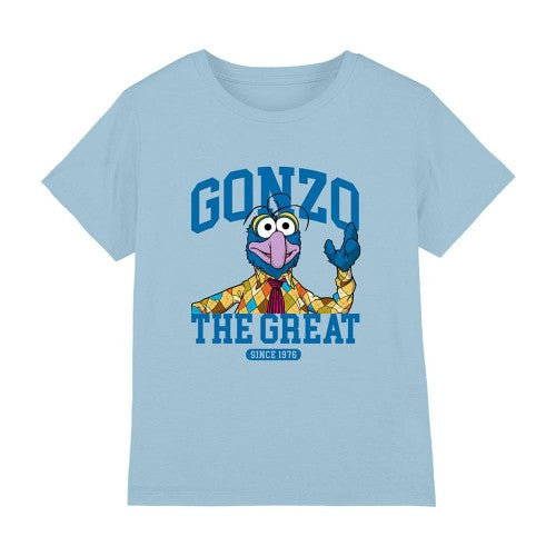 Front - The Muppets Childrens/Kids Gonzo Collegic T-Shirt